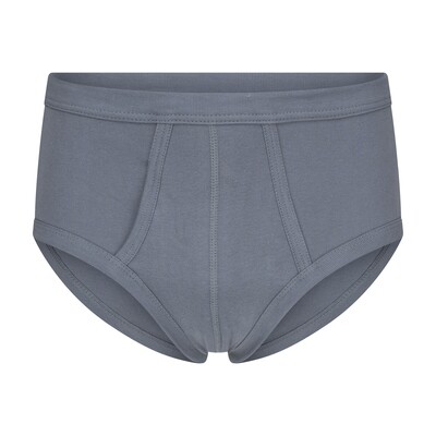 (04-545) Heren slip 2-pack M3000 steel grey XL