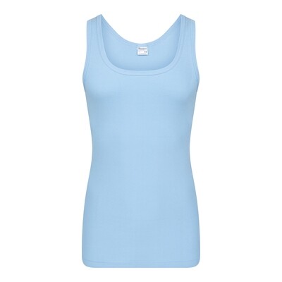 (09-546) Heren singlet M3000 blauw XL