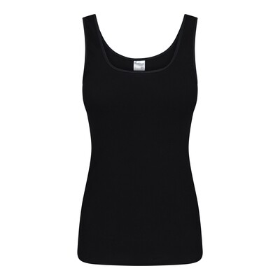 (07-491) Dames hemd Madonna zwart XL