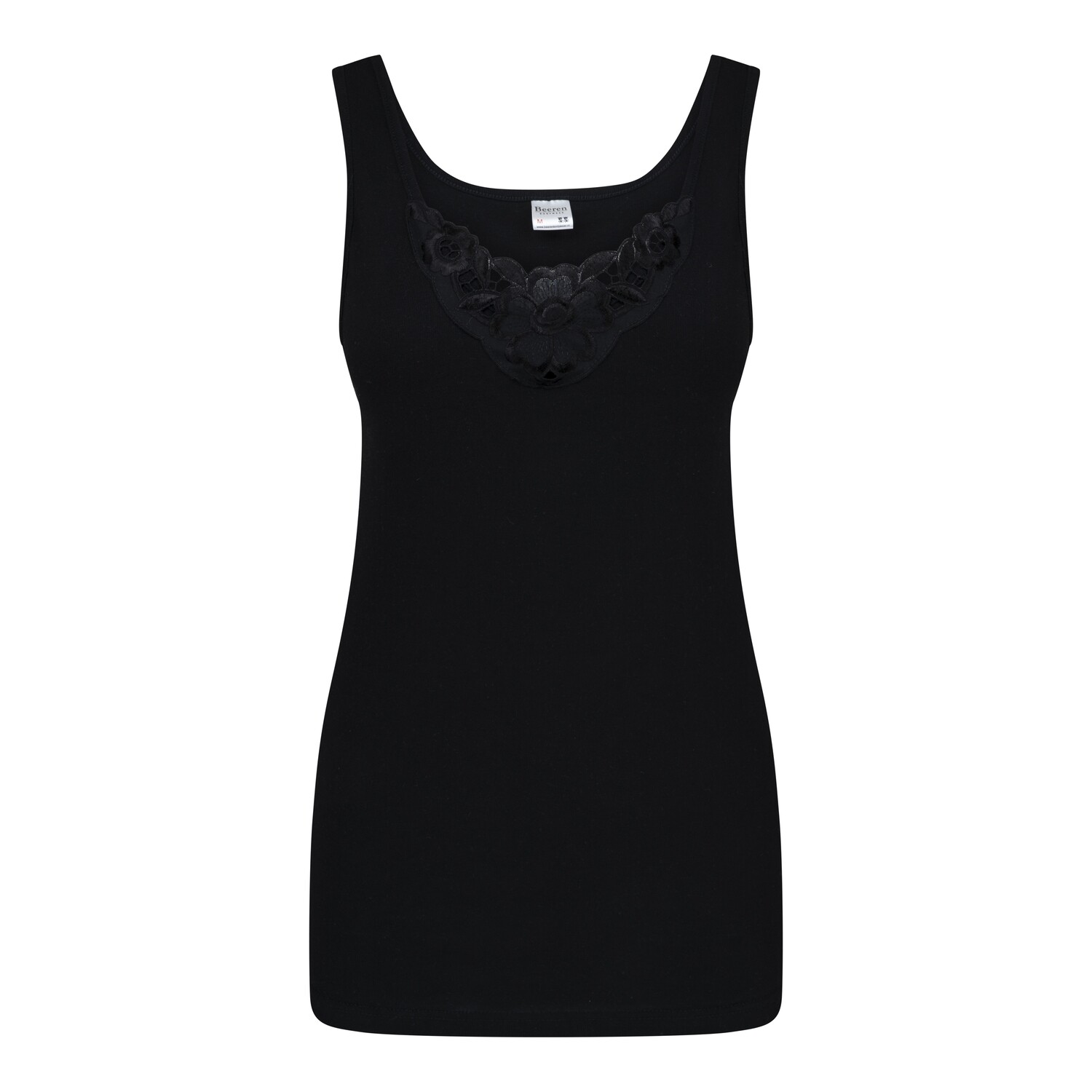 (07-480) Dames hemd Viola zwart XL