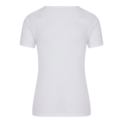 (07-409) Onderblouse Beatrix korte mouw wit M