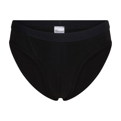 (04-004) Heren slip Comfort feeling zwart M