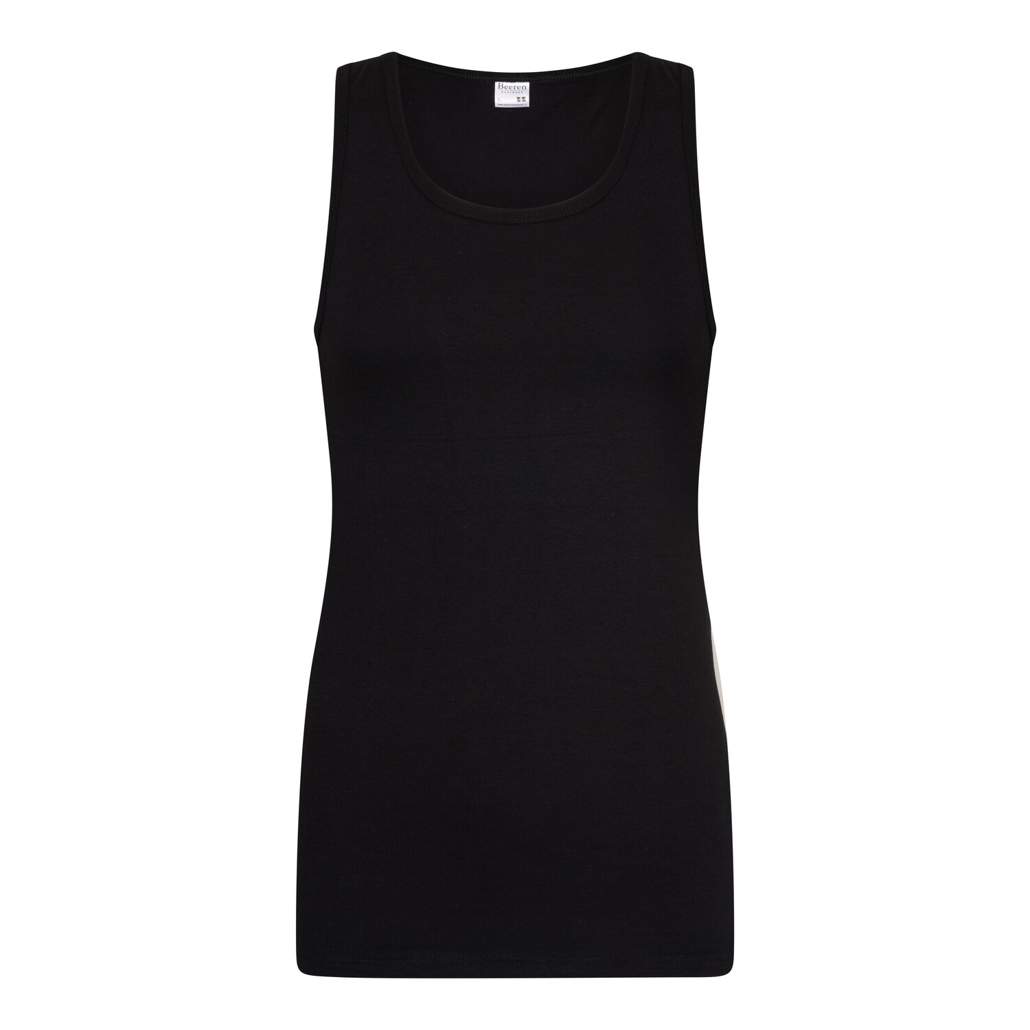 (09-502) Heren singlet Comfort feeling zwart L
