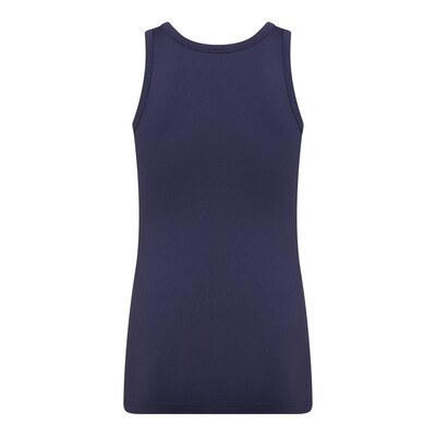 (10-213) Jongens singlet Mix and Match donkerblauw 122/128