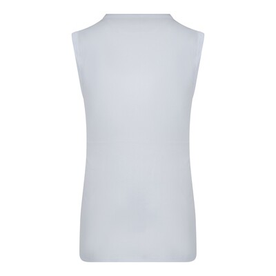 (11-519) Heren mouwloos V-hals M3000 wit XL