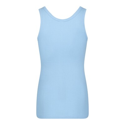 (09-546) Heren singlet M3000 blauw M
