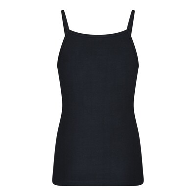 (08-589) Meisjes top Britney zwart 188