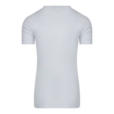 (11-537) Heren T-shirt R-hals M3000 extra lang wit XL