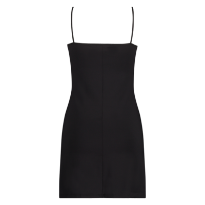 (07-575) Dames onderjurk Elegance zwart M