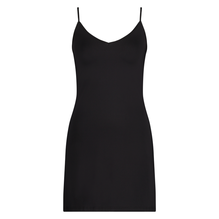 (07-575) Dames onderjurk Elegance zwart S