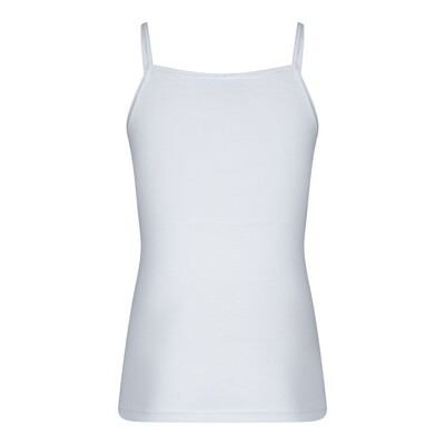 (08-589) Meisjes top Britney wit 188