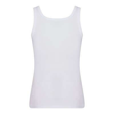 (09-617) Heren singlet Young wit XXL