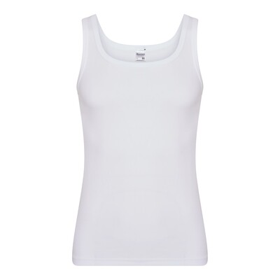 (09-617) Heren singlet Young wit XXL