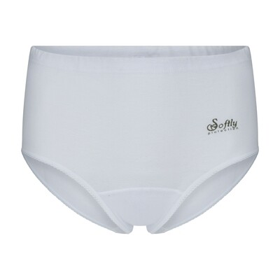 (01-445) Dames taille slip 2-pack Julia wit M