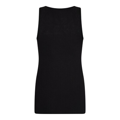 (09-502) Heren singlet Comfort feeling zwart XXL