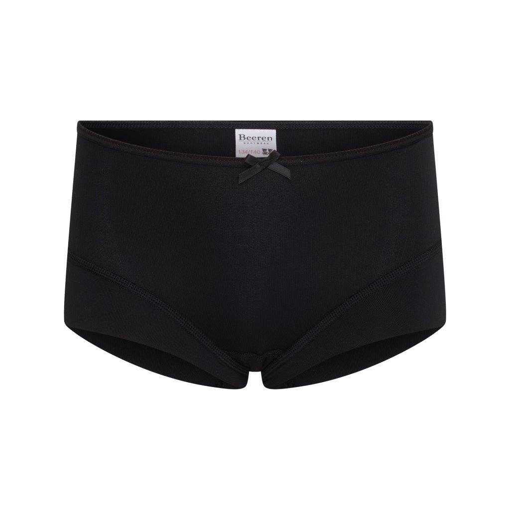 (21-426) Meisjes short 2-pack Elegance zwart 158/164