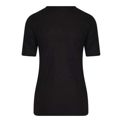 (07-485) Dames onderblouse Thermo korte mouw zwart M