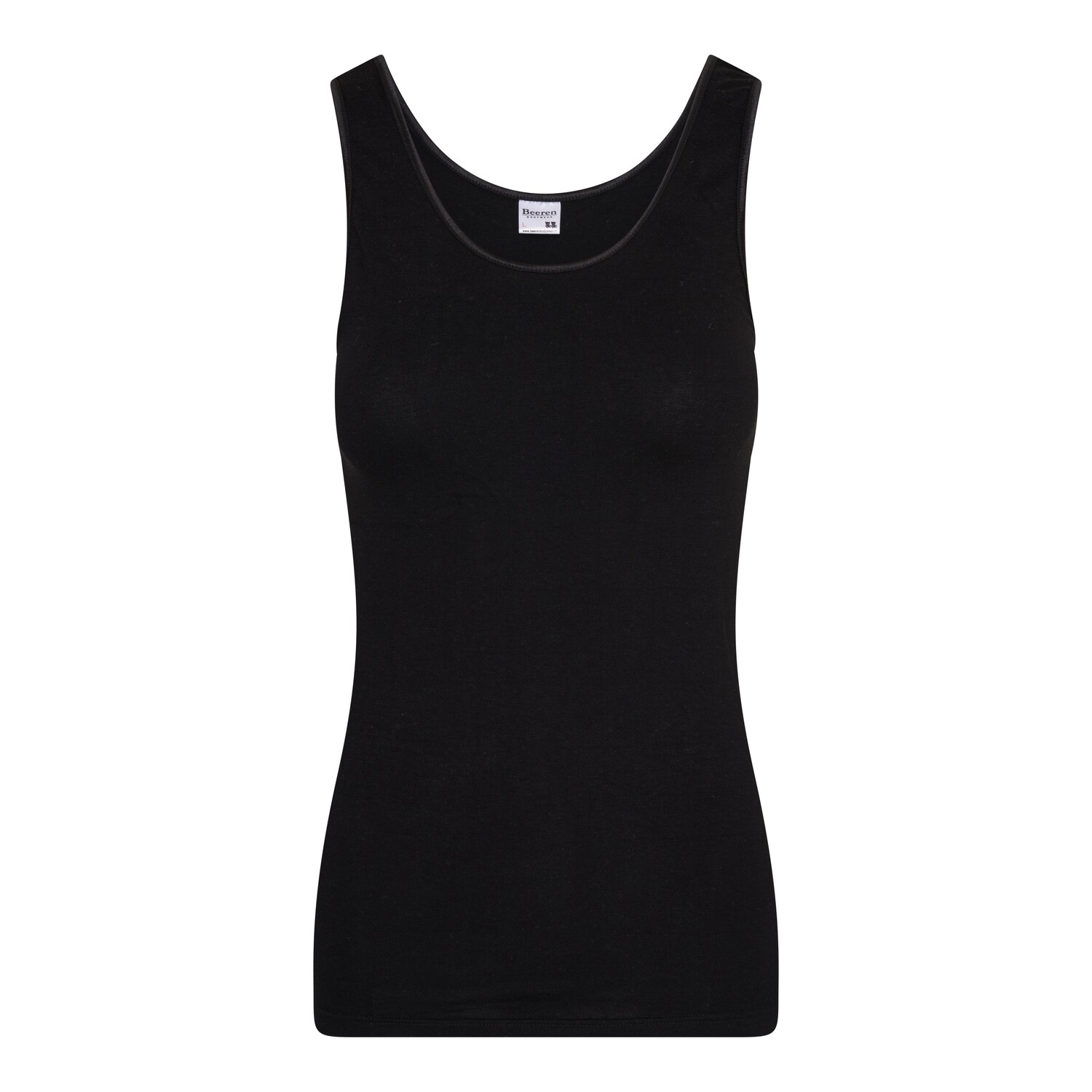 (07-406) Dames hemd Comfort feeling zwart L
