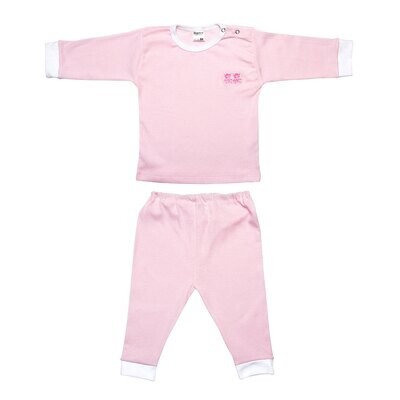 (24-401) Baby pyjama M401 rose 62/68