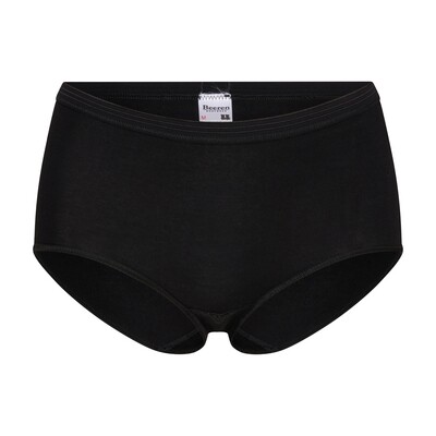 (01-402) Dames slip 2-pack maxi Comfort feeling zwart L
