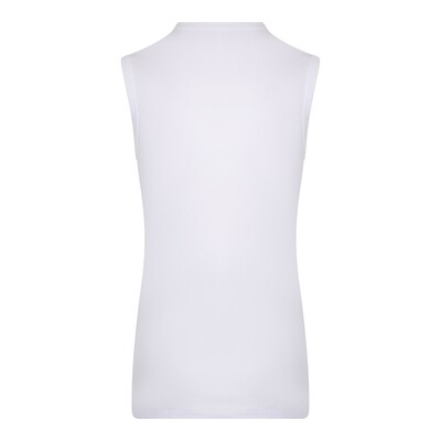 (11-698) Heren mouwloos M3000 extra lang wit XL