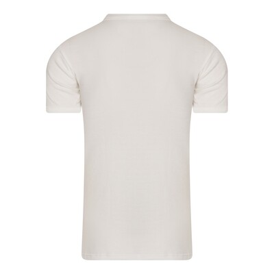 (12-640) Heren hemd korte mouw Thermo wolwit XL
