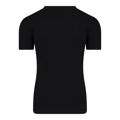 (11-509) Heren T-shirt V-hals M3000 zwart L