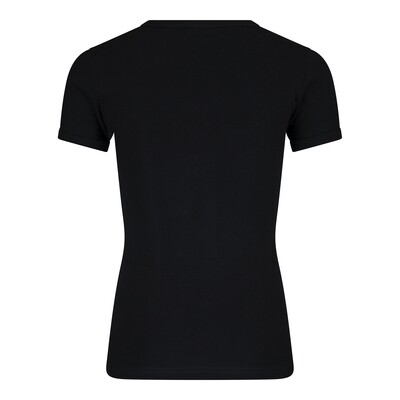 (13-186) Jongens T-shirt korte mouw M3000 zwart 176