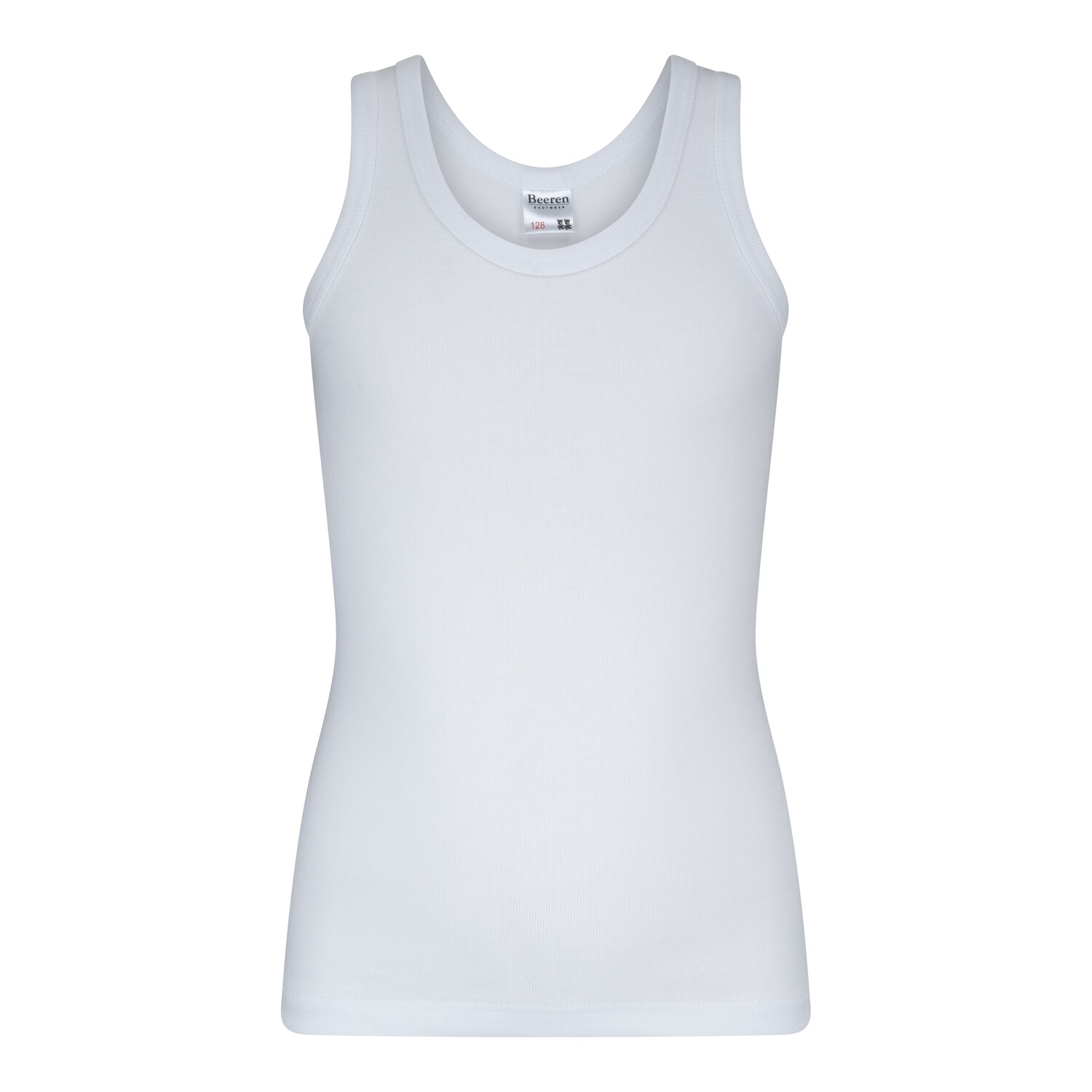 (10-516) Jongens singlet M3000 wit 176