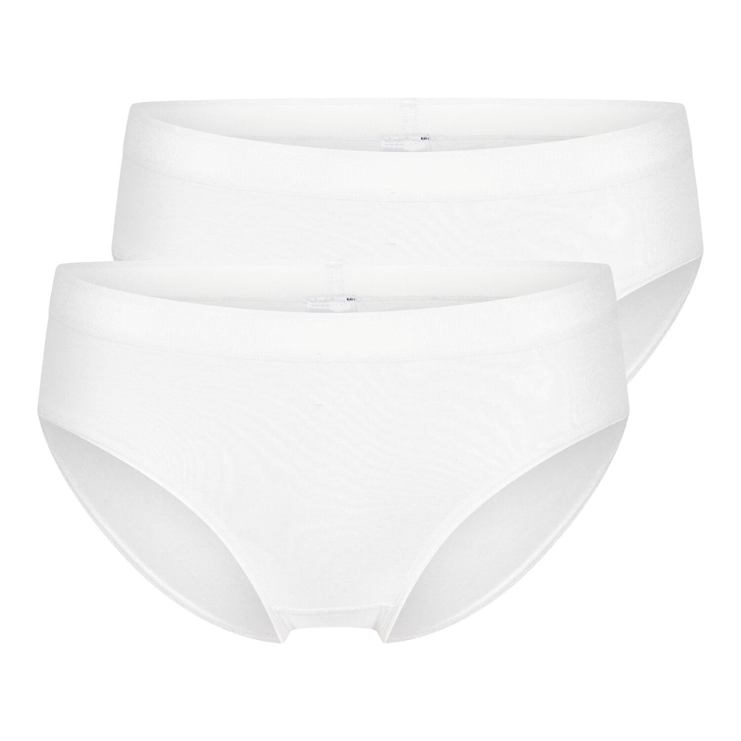 (01-534) Dames midi basic(M045) 2-pack wit XL