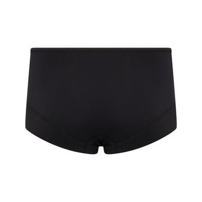 (21-426) Meisjes short 2-pack Elegance zwart 146/152