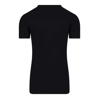 (11-537) Heren T-shirt R-hals M3000 extra lang zwart M