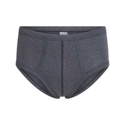 (04-592) Heren slip  2-pack M55 zwart L