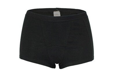 (16-433) Dames period short heavy flow zwart L