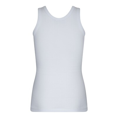 (10-516) Jongens singlet M3000 wit 164