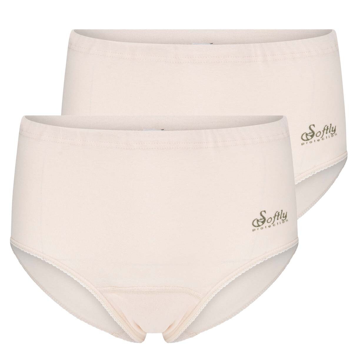 (01-445) Dames taille slip 2-pack Julia huid L