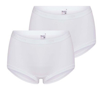(16-415) Dames short 2-pack Young wit XL