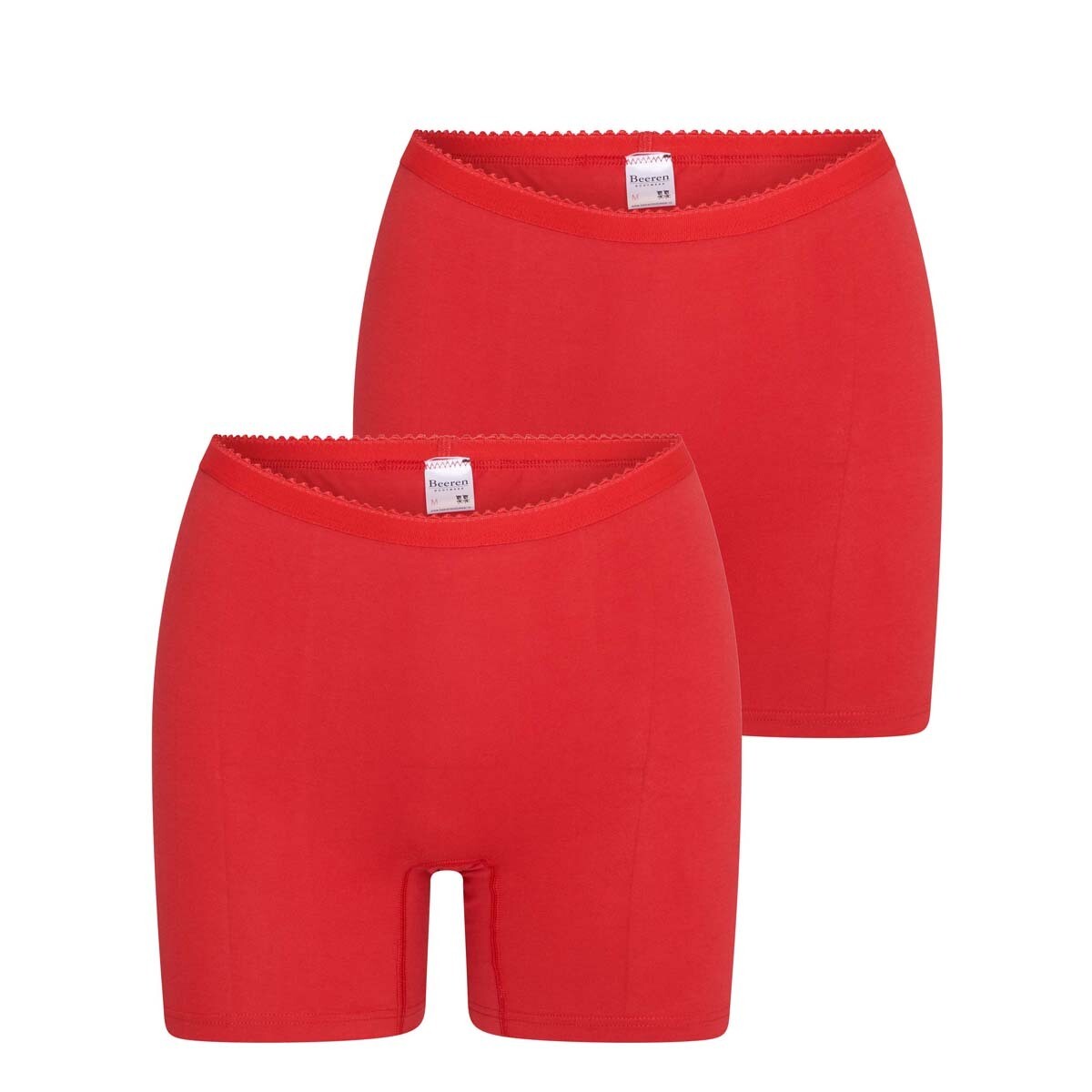 (02-417) Dames boxer 2-pack Softly rood XL