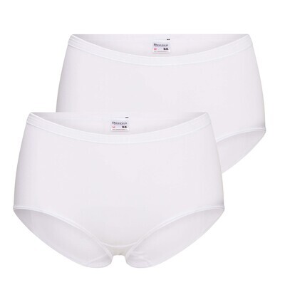 (01-402) Dames slip 2-pack maxi Comfort feeling wit XL