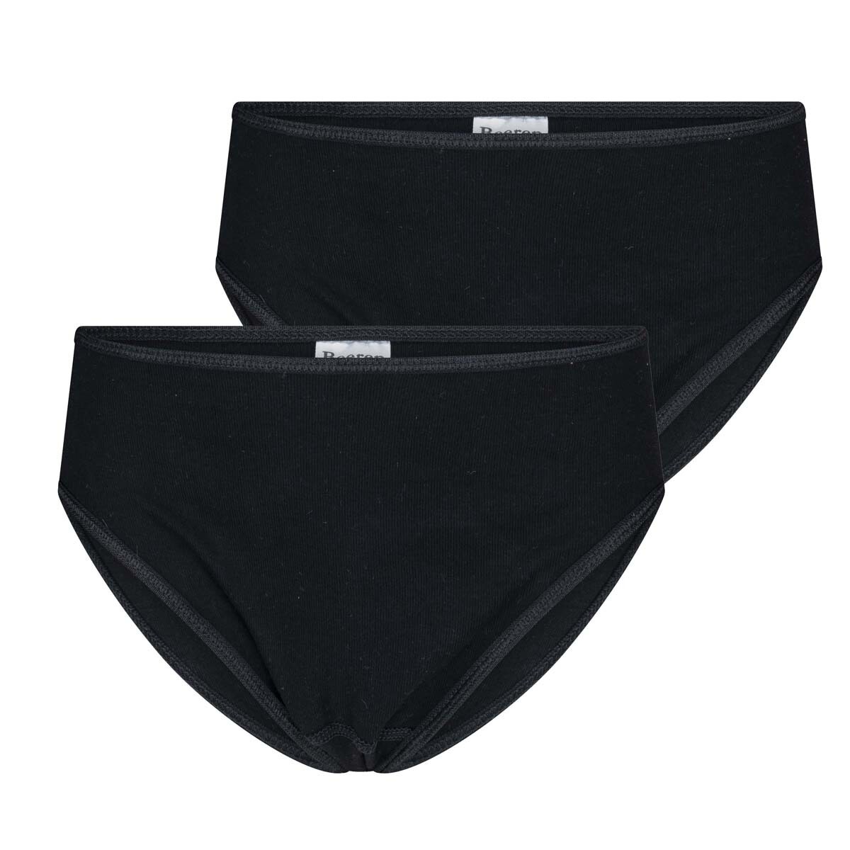(03-586) Meisjes slip 2-pack Britney zwart 188