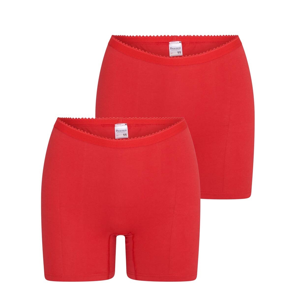 (02-417) Dames boxer 2-pack Softly rood M