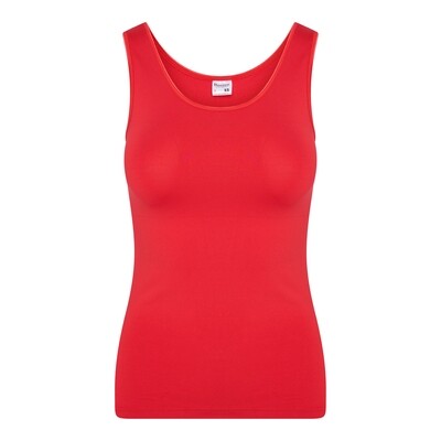 (07-528) Dames hemd Elegance rood L