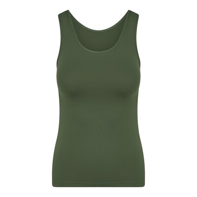 (07-528) Dames hemd Elegance donker groen XXL