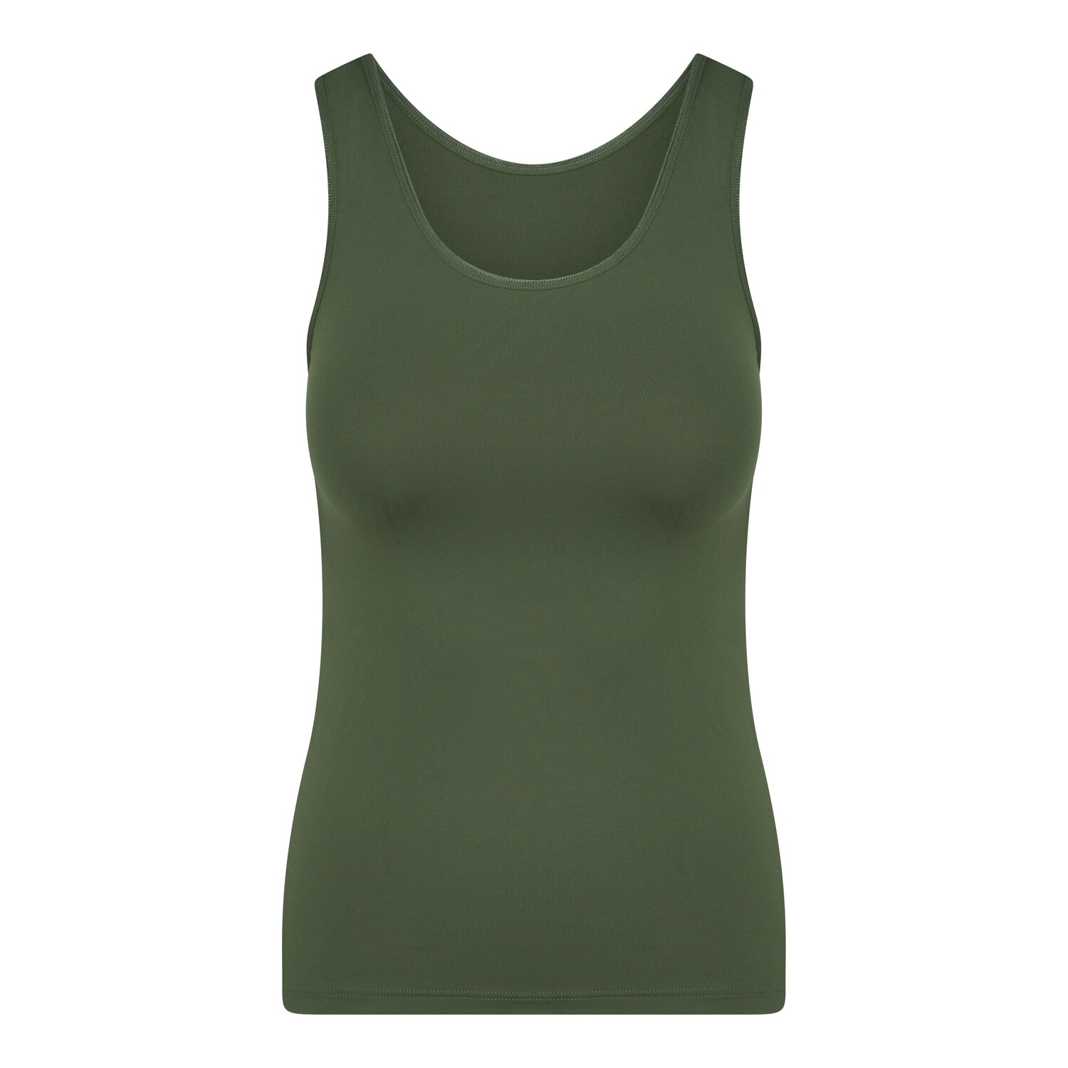 (07-528) Dames hemd Elegance donker groen S