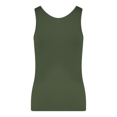 (07-528) Dames hemd Elegance donker groen S