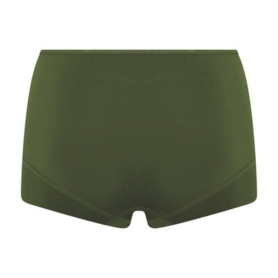 (16-421) Dames short Elegance donker groen XXL