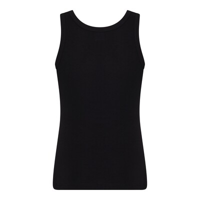 (10-611) Jongens singlet Young zwart 104/116