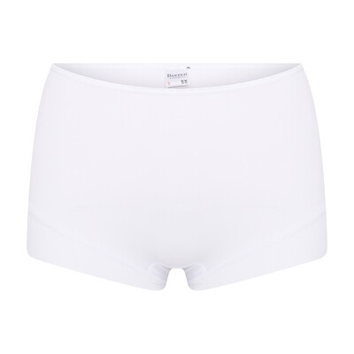 (16-421) Dames short Elegance wit XXL