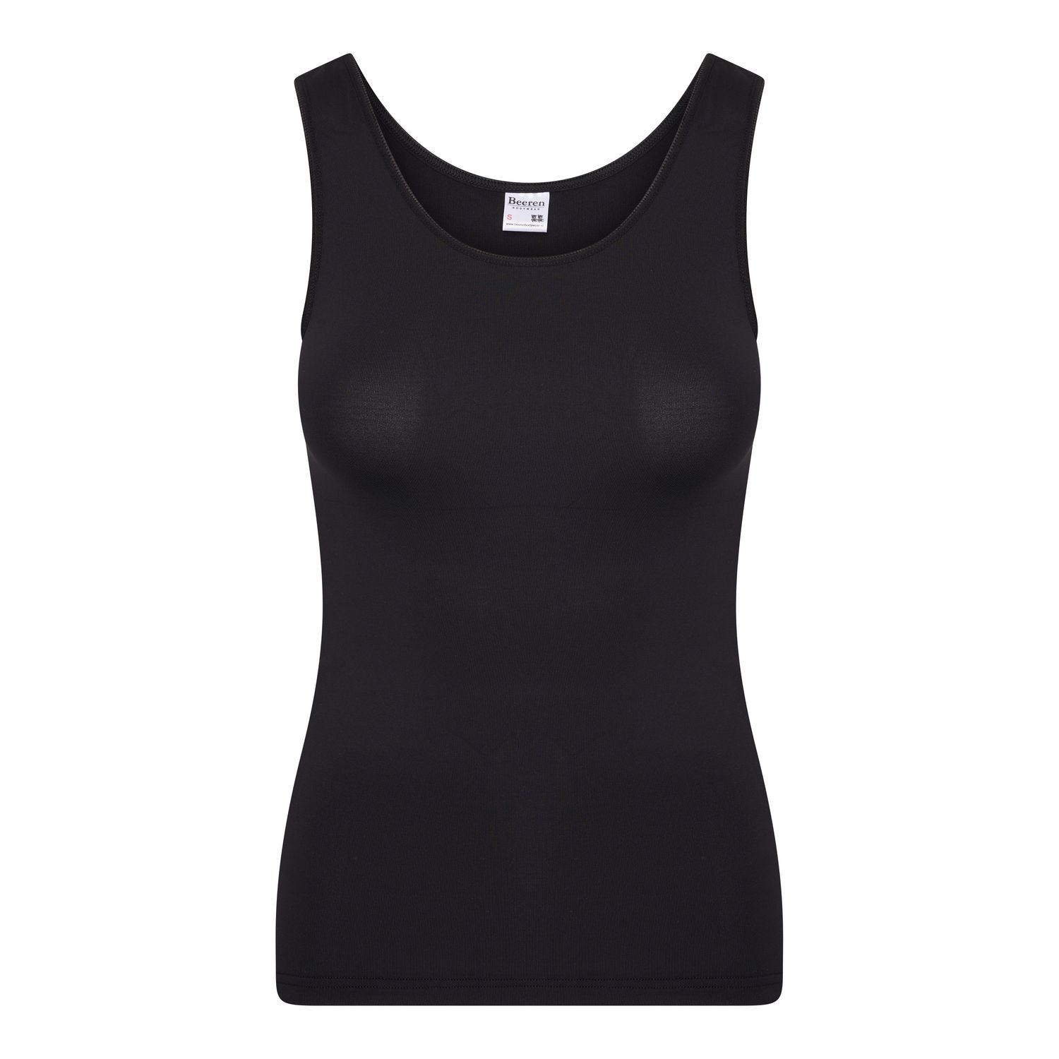 (07-128) Dames hemd Elegance zwart XXL