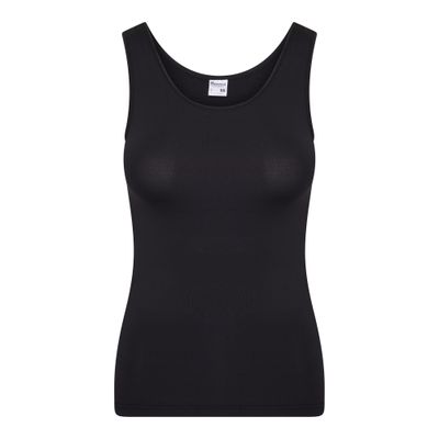 (07-128) Dames hemd Elegance zwart XXL